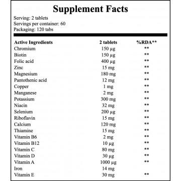 Vitamin Forte - 120tabs. - 2