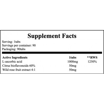 Vitamin C Forte - 90tabs - 2