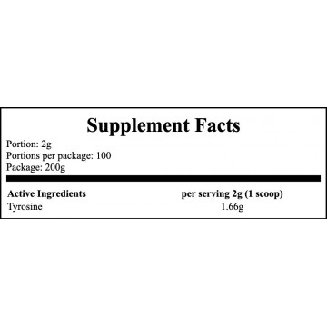 Tyrosine - 200g - Lemon Orange - 2