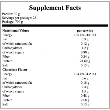 Real Casein - 700g - Vanilla - 2