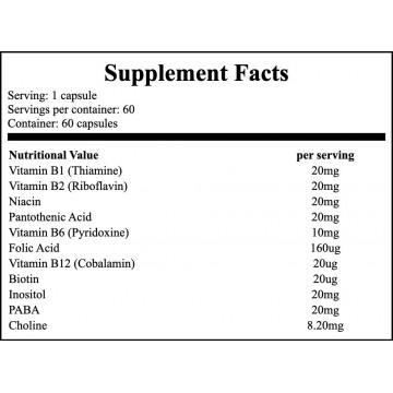 Vitamin B - Complex - 60kap. - 2