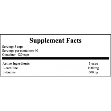 L-Carnitine PRO - 120caps - 2