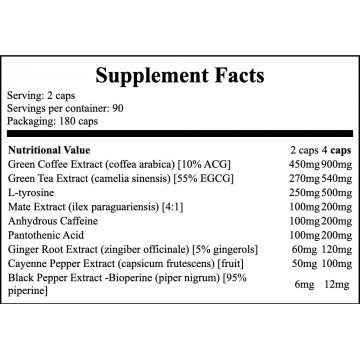 Clenburexin - 180caps. - 2