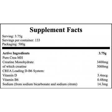 Creatine Monohydrate Xplode (W) - 500g - Lemon - 2