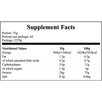 Whey Protein Complex 100% - 2270g - Peanut Butter - 2