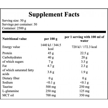 Profi Mass - 2500g - Tiramisu - 2