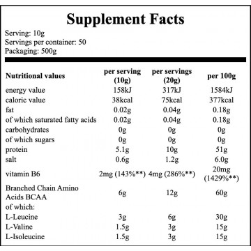 BCAA Xplode - 500g - Cola - 2