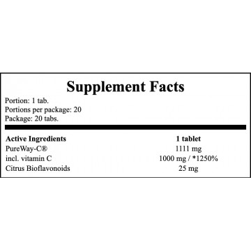 Gold-Vit C 1000mg - 20tabs.mus. - Orange - 2