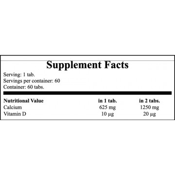 Calcium D3 Forte - 60tab - 2