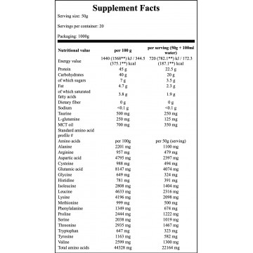 Profi Mass - 1000g - Banana - 2