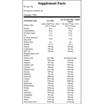 Profi Mass - 1000g - Strawberry - 2