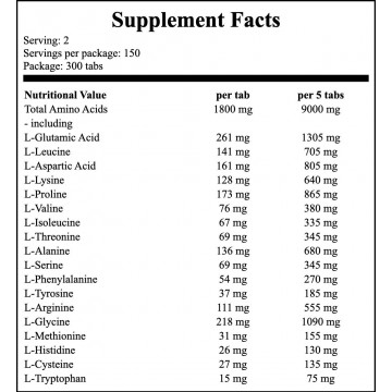 Anabolic Amino 9000 MT - 300tabs. - 2