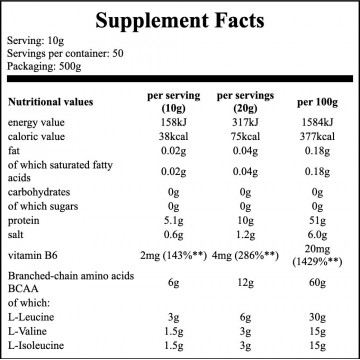 BCAA Xplode - 500g - Pineapple - 2