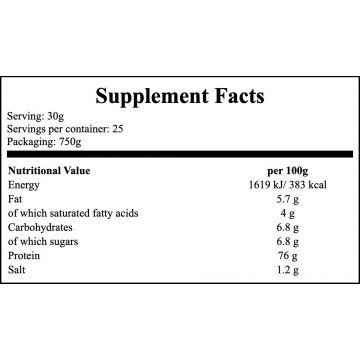 Whey - 750g - Vanilla - 2