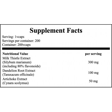 Silymarin 300mg - 200vcaps - 2