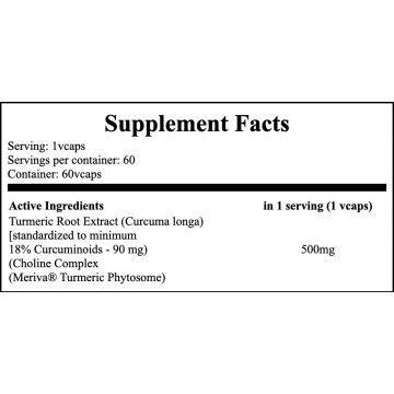 Curcumin Phytosome - 60veg caps. - 2