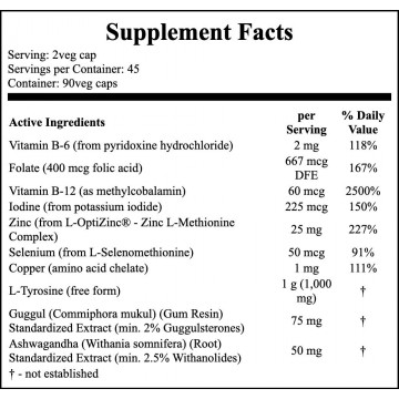 Thyroid Energy - 90 caps - 2