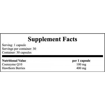 CoQ10 ( Koenzym Q10 ) 100mg - 30vcaps - 2