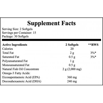 Omega-3 - 30softgels - 2