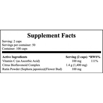 Citrus Bioflavonoids 700mg - 100caps - 2