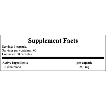 Glutathione - 60vcaps. - 2