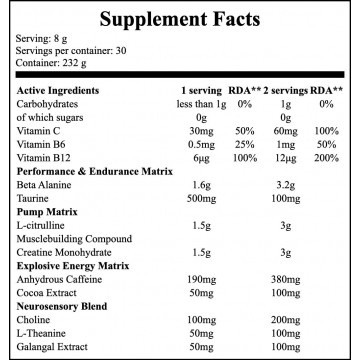 Vapor X5 Next Gen - 232g - Fruit Punch - 2