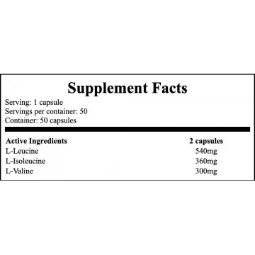 BCAA PLUS - 50vcaps. PL - 2