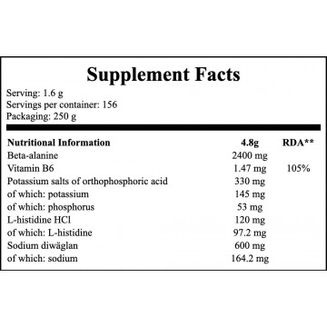 Beta Alanine Xplode - 250g - Orange - 2