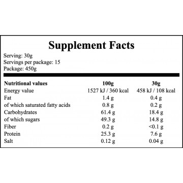 Protein Pudding - 450g - Vanilla - 2