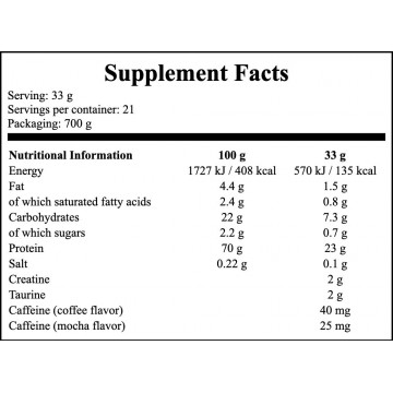 Mega Protein - 700g - Tiramisu - 2