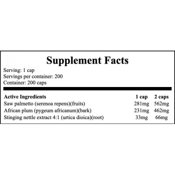 Herbal Prostate Complex - 200caps. - 2