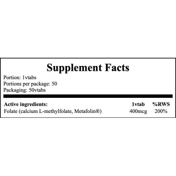 Folian 400mcg - 50vtabs. PL - 2