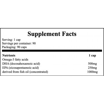 DHA 500mg - 90softgels - 2