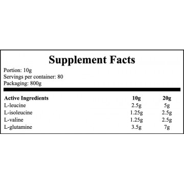 BCAA Xtra Fruit Splash - 800g - Watermelon Melon - 2