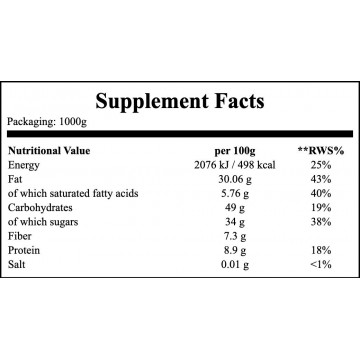 Trail Mix with Pineapples - 1000g - 2