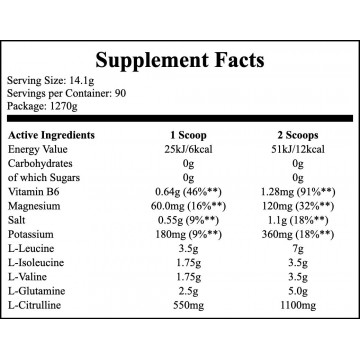 Xtend BCAA - 1270g - Watermelon - 2