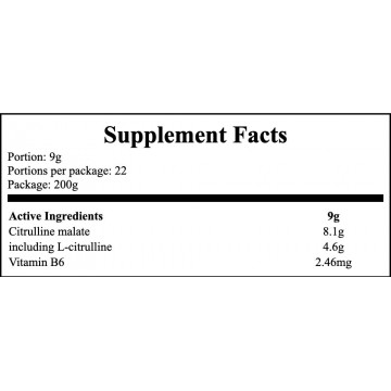 Citrulline Malate - 200g - Lemonade - 2