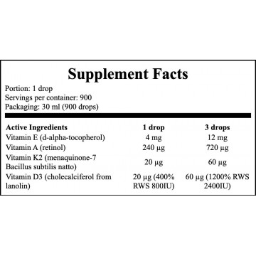 Vitamin ADEK Forte - 30ml - 2