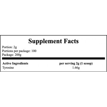 Tyrosine - 200g - Strawberrry Raspberry - 2