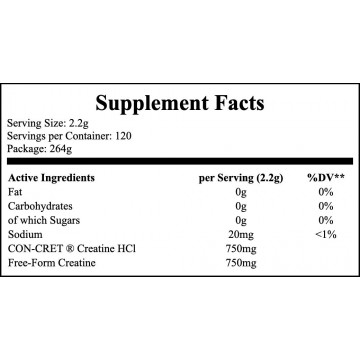 Creactor - 264g - Blue Raspberry Blast - 2