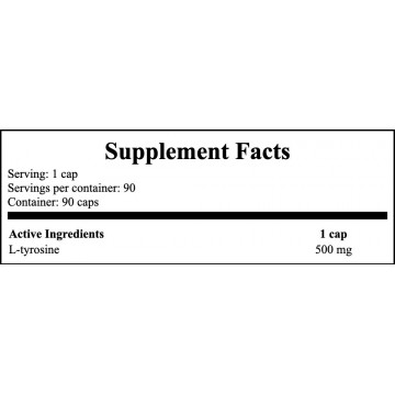 Tyrosine - 90caps. - 2