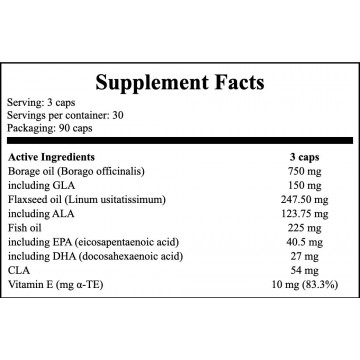 Omega 3-6-9 - 90caps. - 2