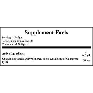 Ubiquinol 100mg. - 60softgels. - 2