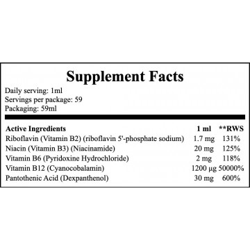 Fast Acting B-Complex Liquid With B12 - 59ml - 2