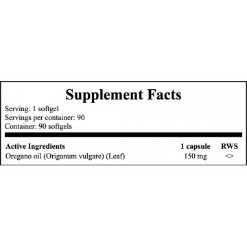 Oil Of Oregano - 150g - 90softgels - 2