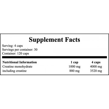 Creatine - 120caps. - 2