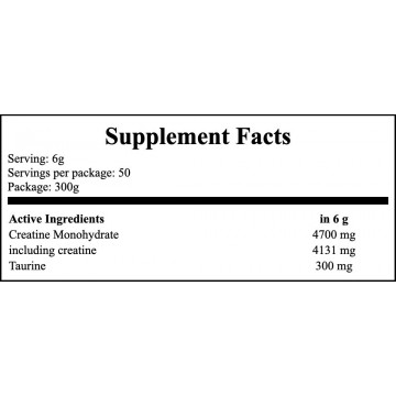 Creatine Monohydrate - 300g - Grapefruit - 2