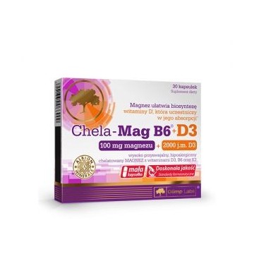 Chela-Mag B6 + D3 - 30caps.