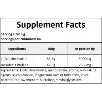 Cytrulline - 400g - Dragon Fruit - 2