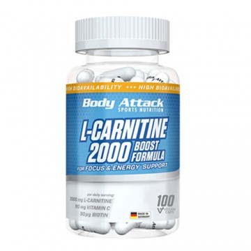 L-Carnitine 2000 Boost Formula - 100vcaps. - 2